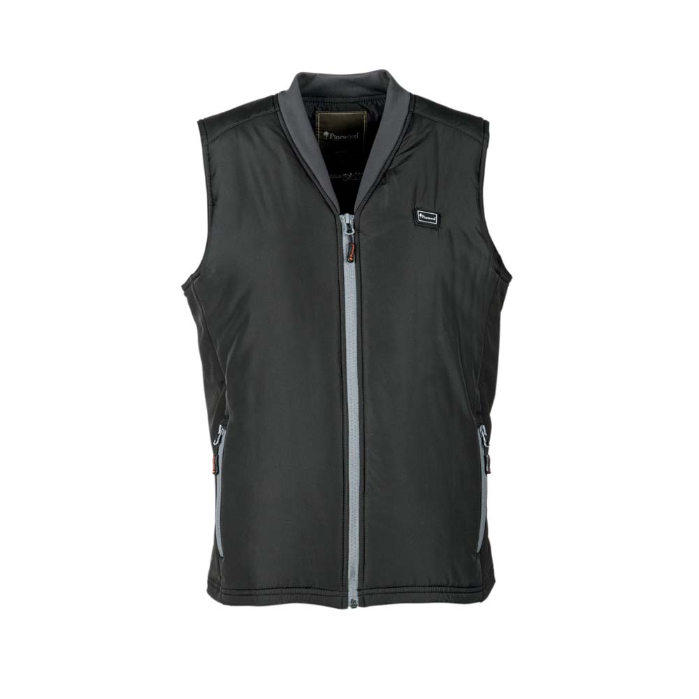 Pinewood® Heizweste Ultra Body-Heat Vest black/grey, Gr. XL von Pinewood