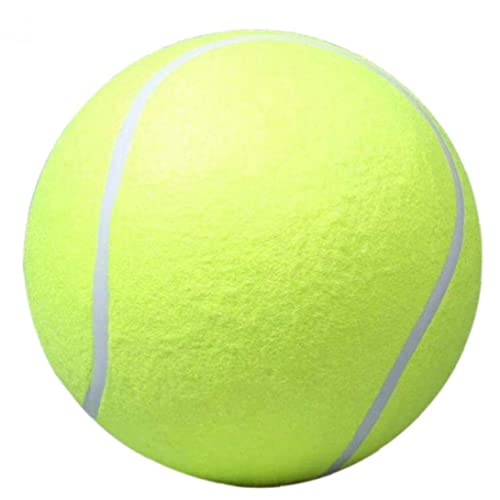 PiniceCore 9,5 Zoll Hund Tennisball Haustierspielzeug Für Hund Kauspielzeug Mega Jumbo Kinder Spielzeugball von PiniceCore