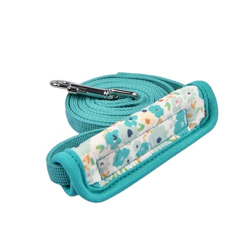 Pinkaholic New York Amabel Hundeleine mit Blumenmuster für kleine Hunde, Aqua, Größe M Pinkaholic New York Amabel Hundeleine mit Blumenmuster für kleine Hunde, Aqua, Größe M von Pinkaholic New York