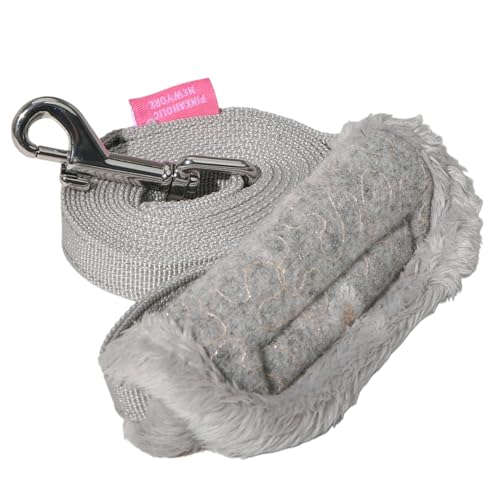 Pinkaholic New York Lidia Hundeleine mit Blumenmuster für kleine Hunde, Hellgrau, Größe M Pinkaholic New York Lidia Hundeleine mit Blumenmuster für kleine Hunde, Hellgrau, Größe M von Pinkaholic New York
