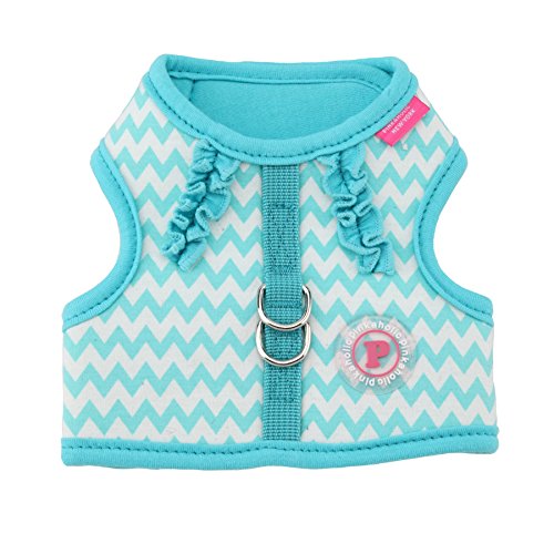 Pinkaholic New York NAQA-AH7202 Hunde Weste, Ziggy Harness, Large, blau von Pinkaholic New York