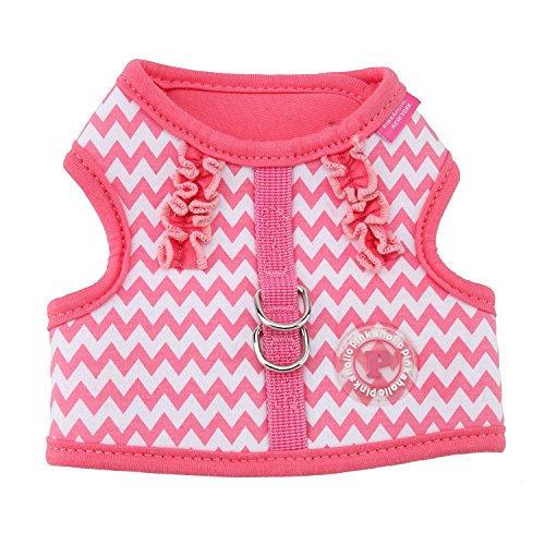 Pinkaholic New York NAQA-AH7202 Hunde Weste, Ziggy Harness, Small, pink von Pinkaholic New York