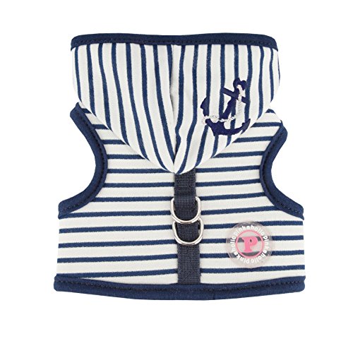 Pinkaholic New York NAQA-AH7211 Hunde Weste, Materlot Harness, Large, dunkelblau von Pinkaholic New York