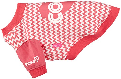 Pinkaholic New York NAQA-TS7202 Hunde T-Shirt, Ziggy, Medium, pink von Pinkaholic New York