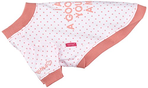 Pinkaholic New York NAQA-TS7203 Hunde T-Shirt, You und I, Medium, pink von Pinkaholic New York