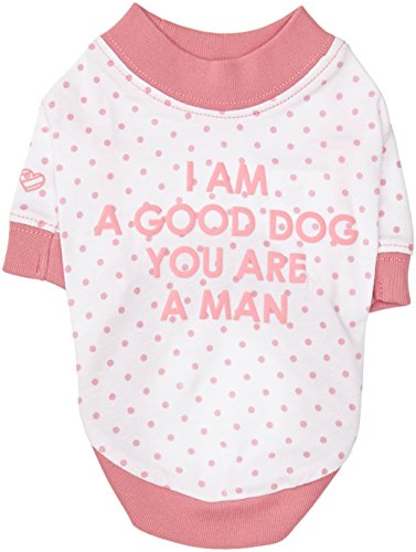 Pinkaholic New York NAQA-TS7203 Hunde T-Shirt, You und I, Small, pink von Pinkaholic New York