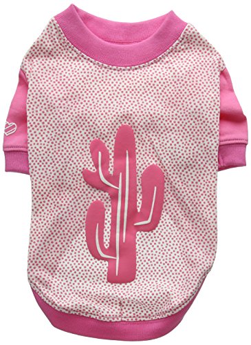 Pinkaholic New York NAQA-TS7204 Hunde T-Shirt, Saguaro, Large, pink von Pinkaholic New York