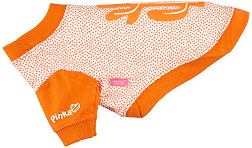 Pinkaholic New York NAQA-TS7204 Hunde T-Shirt, Saguaro, Medium, orange von Pinkaholic New York