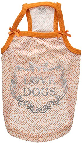 Pinkaholic New York NAQB-TS7221 Hunde T-Shirt, Aura, Large, orange Pinkaholic New York NAQB-TS7221 Hunde T-Shirt, Aura, Large, orange von PINKAHOLIC