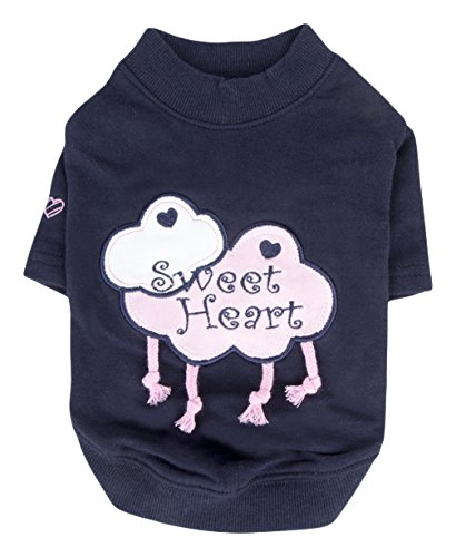 Pinkaholic New York NAQD-TS7257 Sweet Heart Shirt, S, blau von Pinkaholic New York