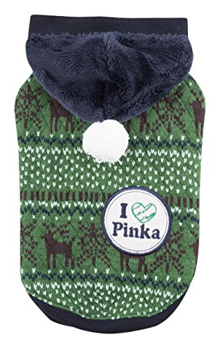 Pinkaholic New York NAQD-TS7268 Winter Park Sweater, M, grün von Pinkaholic New York