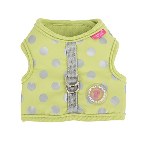 Pinkaholic New York NARA-HJ7322 Hunde Bekleidung Chic Pinka Harness, S, zitronengelb von Pinkaholic New York