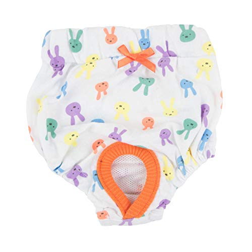 Pinkaholic New York NARA-PT7316 Hunde Bekleidung Baby Bunny Sanitary, M, schneeweiß von PINKAHOLIC