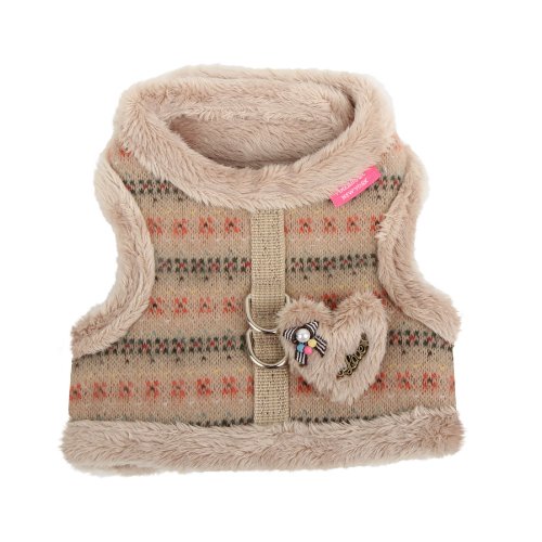 rosaaholic New York NAMD-AH604 Hundeweste, Twilight, beige, M von Pinkaholic New York