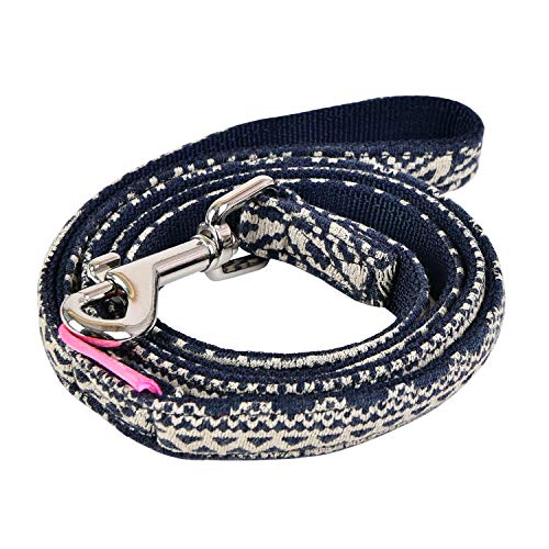 Pinkaholic NATD-AL7580-NY-M Neige Leash Navy M Hundeleine von Pinkaholic