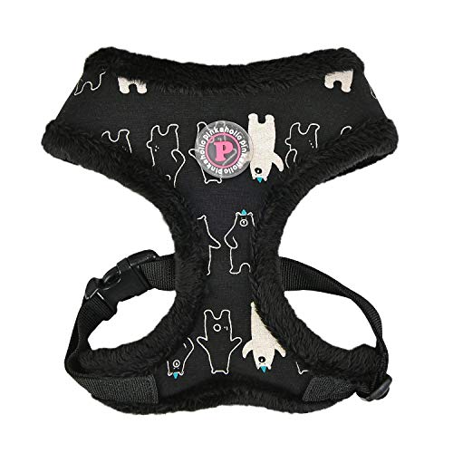 Pinkaholic NATD-HA7579-BK-M URSA Harness Black M Hundegeschirr von Pinkaholic
