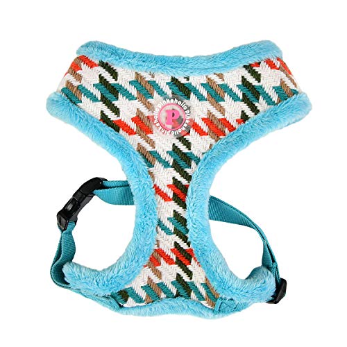 Pinkaholic NATD-HA7587-AQ-L Zuzu Harness Aqua L Hundegeschirr von Pinkaholic