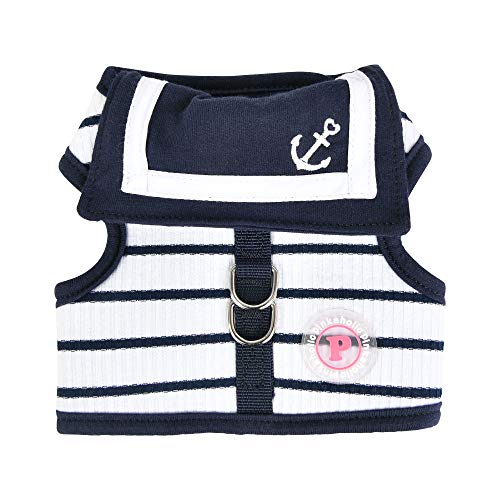 Pinkaholic NAUA-HJ7601-NY-M Cordelia Pinka Harness Hundegeschirr, MNavy von Pinkaholic