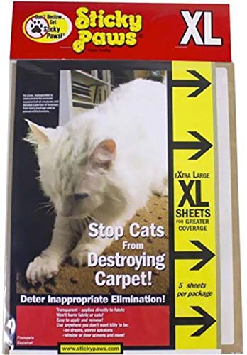 PioneerPet X-Large Sticky Paws (Five 9" x 12" Sheets) von Pioneer Pet