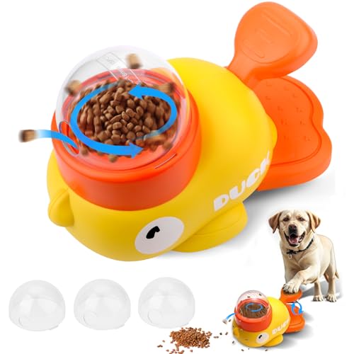 Pipihome Entenform Intelligenzspielzeug für Hunde, Katzen, Slow Feeder Hund Katze Hundespielzeug Intelligenz, Interaktives Hundespielzeug Dog Treats Haustier Futterspender Power Ball Pipihome Entenform Intelligenzspielzeug für Hunde, Katzen, Slow Feeder Hund Katze Hundespielzeug Intelligenz, Interaktives Hundespielzeug Dog Treats Haustier Futterspender Power Ball von Pipihome