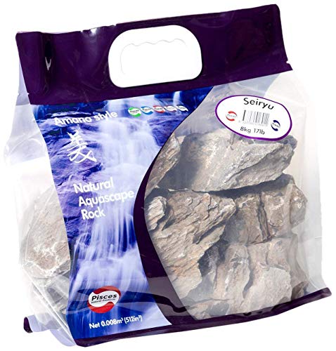 Pisces 7,7 kg Seiryu Rock für Aquascaping, Aquarien, Terrarien, Vivarien von Pisces