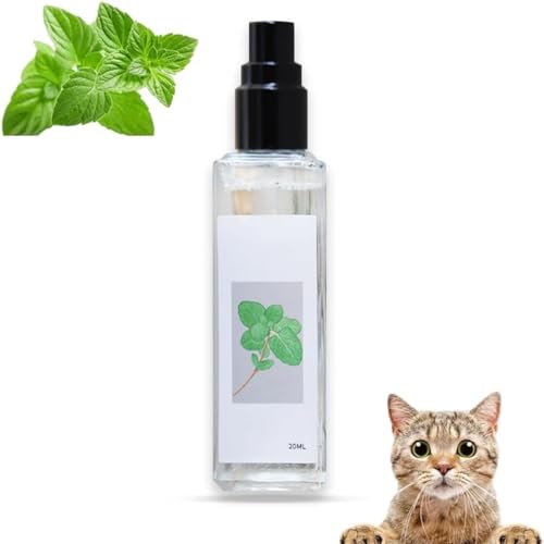 Pisheng Katzenminze-Spray für Katzen, Kräuter-Katzenfreude, Katzen-Katzenminze-Spray, Linderung von Stress und Ängsten bei Katzen, Beruhigungsspray für Katzen (1 Stück) von Pisheng