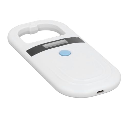 Pissente Tier-Tag-Lesegerät, Tragbar, 134,2 kHz, 128 Datensätze, Datenspeicherung, Tier-Chip-Scanner für Heimtiere, Wildtiere, 5 V Pissente Tier-Tag-Lesegerät, Tragbar, 134,2 kHz, 128 Datensätze, Datenspeicherung, Tier-Chip-Scanner für Heimtiere, Wildtiere, 5 V von Pissente