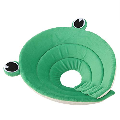 Verstellbarer AntiLick-Ring Wund Schutz Halsband für Hunde Katzen aus Hochwertigem Schwamm Material Niedliches Frosch-Dekor mit Einstellbarer Größe Kann Als Haustier-Kissen Grün, Verstellbarer AntiLick-Ring Wund Schutz Halsband für Hunde Katzen aus Hochwertigem Schwamm Material Niedliches Frosch-Dekor mit Einstellbarer Größe Kann Als Haustier-Kissen Grün, von Pissente