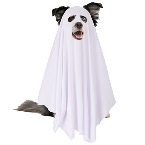 Pistha Halloween-Kostüm für Hunde, Katzen, Haustiere, Halloween-Party, 5 Löcher, 80 x 120 cm Pistha Halloween-Kostüm für Hunde, Katzen, Haustiere, Halloween-Party, 5 Löcher, 80 x 120 cm von Pistha