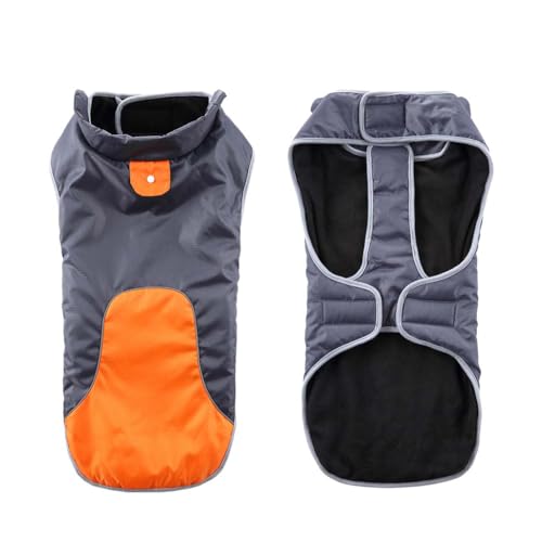 Pitadue Hunde-Wintermantel, hoher Halsausschnitt, verstellbarer Kragen, Metall-Leinenhaken, warme Hundekleidung, Rollkragenjacken Pitadue Hunde-Wintermantel, hoher Halsausschnitt, verstellbarer Kragen, Metall-Leinenhaken, warme Hundekleidung, Rollkragenjacken von Pitadue