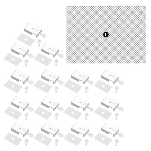Pitadue Rostbeständiges Fischschutznetz Anti-Escape Net Montage Multifunktional Transparent Hühnerställe Anti-Sprung Netz von Pitadue