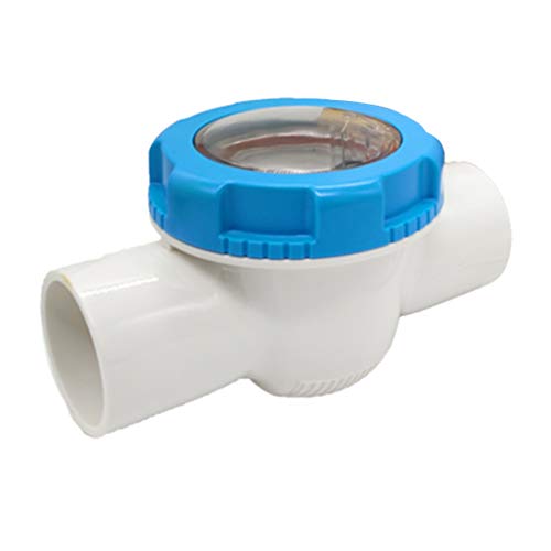 Rückschlagklappe für Schwimmbäder, durchsichtig, 63 mm von Pitadue