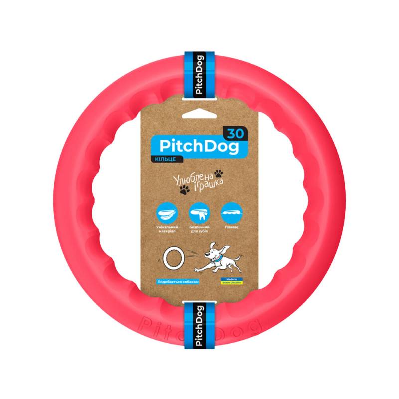 PitchDog Fetch Ring - 17 cm - Hellgrün - 1 stück von Pitchdog