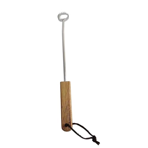 Pitycbo Lungenentferner Geflügelverarbeitungsgerät Hühnerschlachtzubehör Geflügelschaber mit Ergonomischem Holzgriff für Sicheren Halt für Die Zubereitung Vo, S Pitycbo Lungenentferner Geflügelverarbeitungsgerät Hühnerschlachtzubehör Geflügelschaber mit Ergonomischem Holzgriff für Sicheren Halt für Die Zubereitung Vo, S von Pitycbo