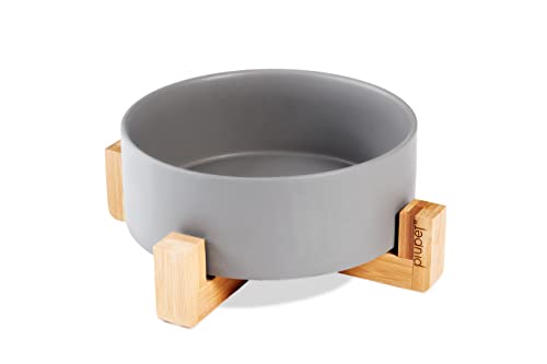 PiuPet® Hundenapf Grosse Hunde I 1,8L Hundenapf Erhöht I Großer Keramiknapf I Wassernapf für Hunde I Futternapf Hund I Hundenapf I Fressnapf Hund I Napf, Tränken & Futterstation Hund Zubehör von PiuPet