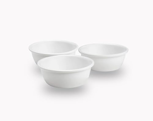 PiuPet® Katzennapf 3er Set I 250ml I Spülmaschinenfest I Ersatz-Fressnäpfe für Katzen & Kleine Hunde | Fressnapf Keramik | Futternapf und Wassernapf von PiuPet