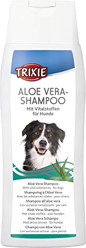 TRIXIE 2x 250ml Aloe Vera-Shampoo für Hunde mit sensibler Haut und zur Pflege von Langhaarigen von Piuess