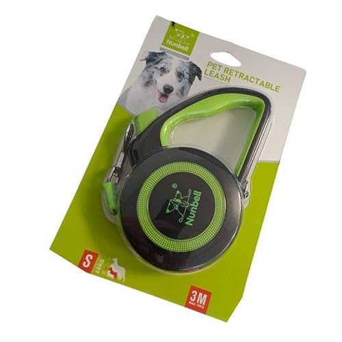 Ausziehbare Leine für kleine Hunde, 3 m, Größe S, mit Bremse Ausziehbare Leine für kleine Hunde, 3 m, Größe S, mit Bremse von Piumer