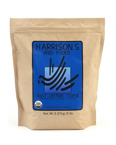 Harrison Lifetime COARSE Grobes Pflegefutter für Papageien 2,27 kg von Piumer