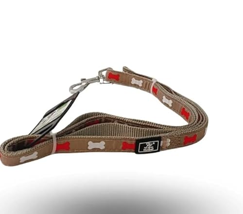 NUNBELL Hundeleine | Robustes Nylon | Größe 150 cm | robuster Metallkarabiner von Piumer