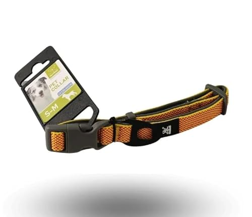 Nunbell Halsband für kleine Hunde, Größe S/M, Maße 30-45 cm von Piumer