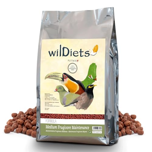 Pflegefutter für mittelgroße Obstfresser Wild Diets 3 kg von Psittacus