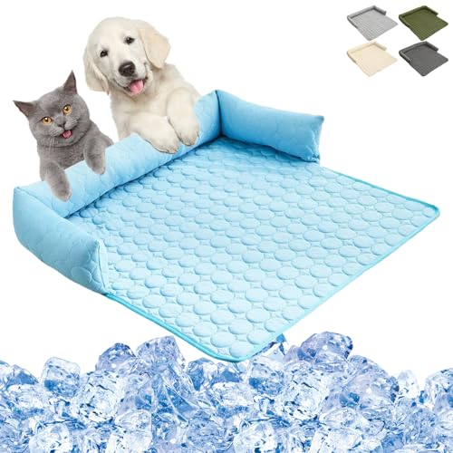 Pjjrdh Pelzbarn Kühlendes Sofabett,pelzbarn Kühlmatte,pelsbarn-betten Hund Auto,Sofaschutz – Heatrelief Kühlendes Mit Eisseide, Sommer-Komfortmatte Für Kleine Bis Große Haustiere-A||70 * 70cm Pjjrdh Pelzbarn Kühlendes Sofabett,pelzbarn Kühlmatte,pelsbarn-betten Hund Auto,Sofaschutz – Heatrelief Kühlendes Mit Eisseide, Sommer-Komfortmatte Für Kleine Bis Große Haustiere-A||70 * 70cm von Pjjrdh