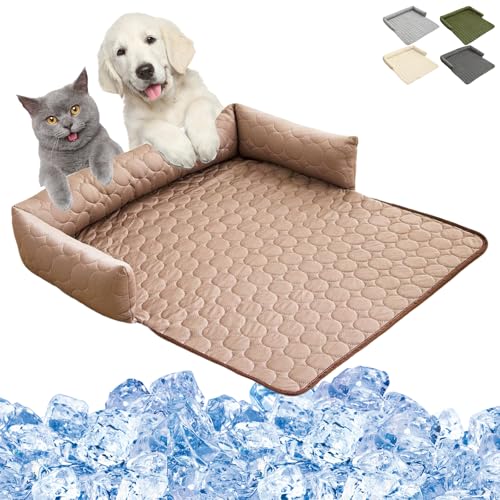 Pjjrdh Pelzbarn Kühlendes Sofabett,pelzbarn Kühlmatte,pelsbarn-betten Hund Auto,Sofaschutz – Heatrelief Kühlendes Mit Eisseide, Sommer-Komfortmatte Für Kleine Bis Große Haustiere-C||90 * 90cm Pjjrdh Pelzbarn Kühlendes Sofabett,pelzbarn Kühlmatte,pelsbarn-betten Hund Auto,Sofaschutz – Heatrelief Kühlendes Mit Eisseide, Sommer-Komfortmatte Für Kleine Bis Große Haustiere-C||90 * 90cm von Pjjrdh