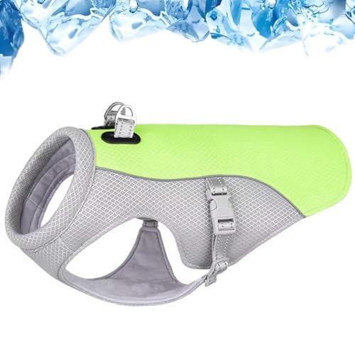 kühlweste Hunde,Cooling Vest Dog,Hund kühlung Weste,monelia kühlweste - der hitzeschutz für deinen Hund,Hunde Vest,kühlweste französische Bulldogge,Cooling Jacket for Dogs,Cooling Summer Coat-B||XL von Pjjrdh
