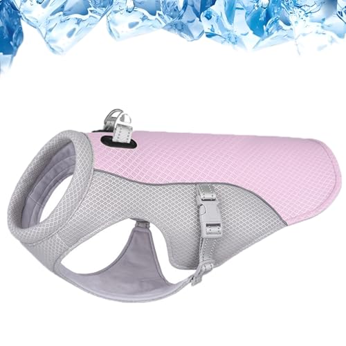 kühlweste Hunde,Cooling Vest Dog,Hund kühlung Weste,monelia kühlweste - der hitzeschutz für deinen Hund,Hunde Vest,kühlweste französische Bulldogge,Cooling Jacket for Dogs,Cooling Summer Coat-C||M von Pjjrdh