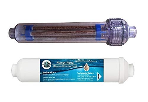 Planet-Aqua AIFIR Negativ-Ionen-Energetisierer Energetisierung und Vitalisierung Filter Kartusche + Mineralfilter Patrone für die Umkehrosmose Osmoseanlage Wasserfilter Trinkwasser von Planet-Aqua