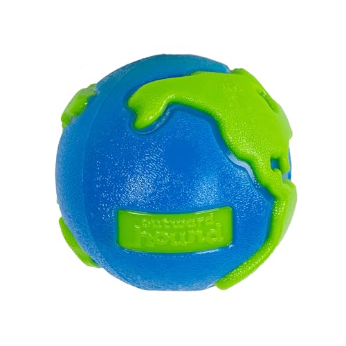 Planet Dog Orbee-Tuff Planet - Snackball für Hunde - Hundespielzeug - Blau/Grün - Groß von Planet Dog