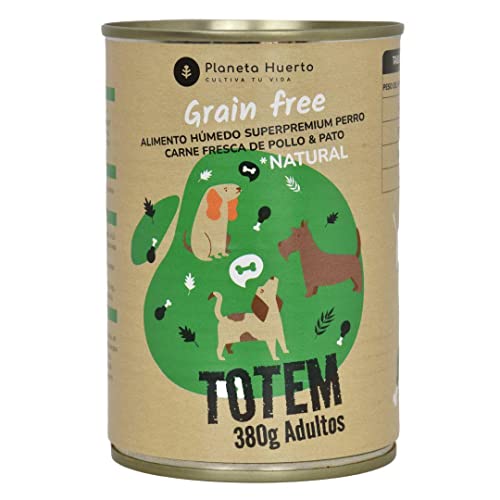 Planet Gemüsegarten, Grain Free Nassfutter für Hunde, Huhn und Ente, 380 g – Superpremium ohne Getreide – mit frischem Protein und natürlichem Gemüse Planet Gemüsegarten, Grain Free Nassfutter für Hunde, Huhn und Ente, 380 g – Superpremium ohne Getreide – mit frischem Protein und natürlichem Gemüse von Planeta Huerto