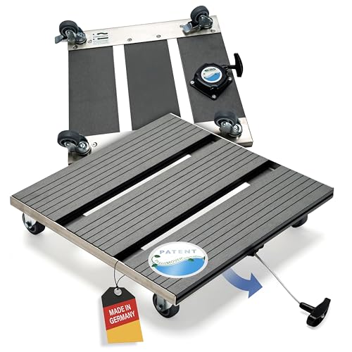 PlantMOVER Pflanzenroller mit Seilzug - 150kg Tragkraft 42x42cm – Edelstahl/WPC Pflanzenroller eckig mit robusten Rollen - Witterungsfestes Rollbrett für Pflanzen - Einfach ziehen, Made in Germany PlantMOVER Pflanzenroller mit Seilzug - 150kg Tragkraft 42x42cm – Edelstahl/WPC Pflanzenroller eckig mit robusten Rollen - Witterungsfestes Rollbrett für Pflanzen - Einfach ziehen, Made in Germany von PlantMOVER Einfach ziehen!